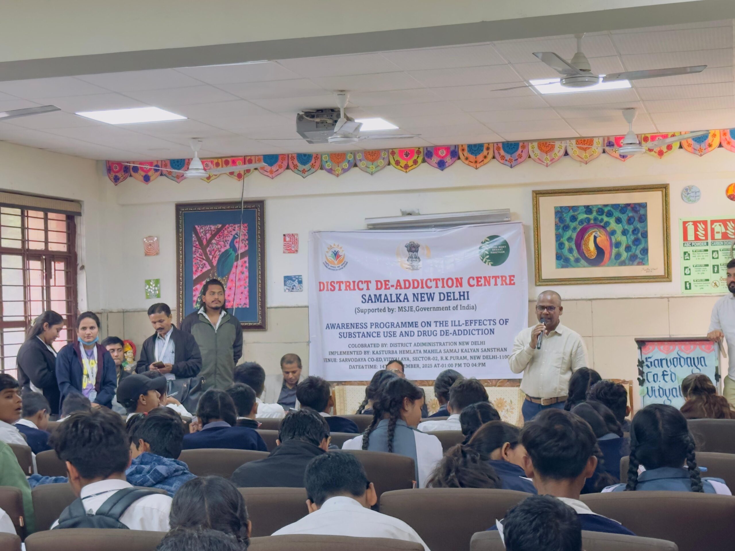 KHMSKS NGO community work in Bihar and Delhi
